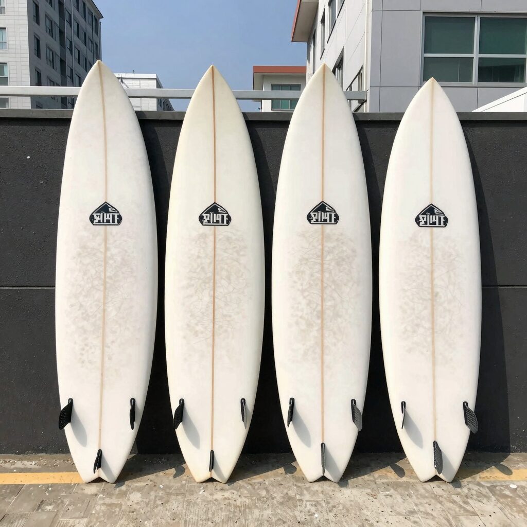 서핑보드 초보자를 위한 보드 종류 비교
