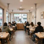 티엔미미 강남점 내부 모습, 깔끔한 중식당 인테리어