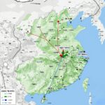 2026년 7월 8일 기상청 태풍 바비와 마이삭의 예상 경로가 표시된 지도