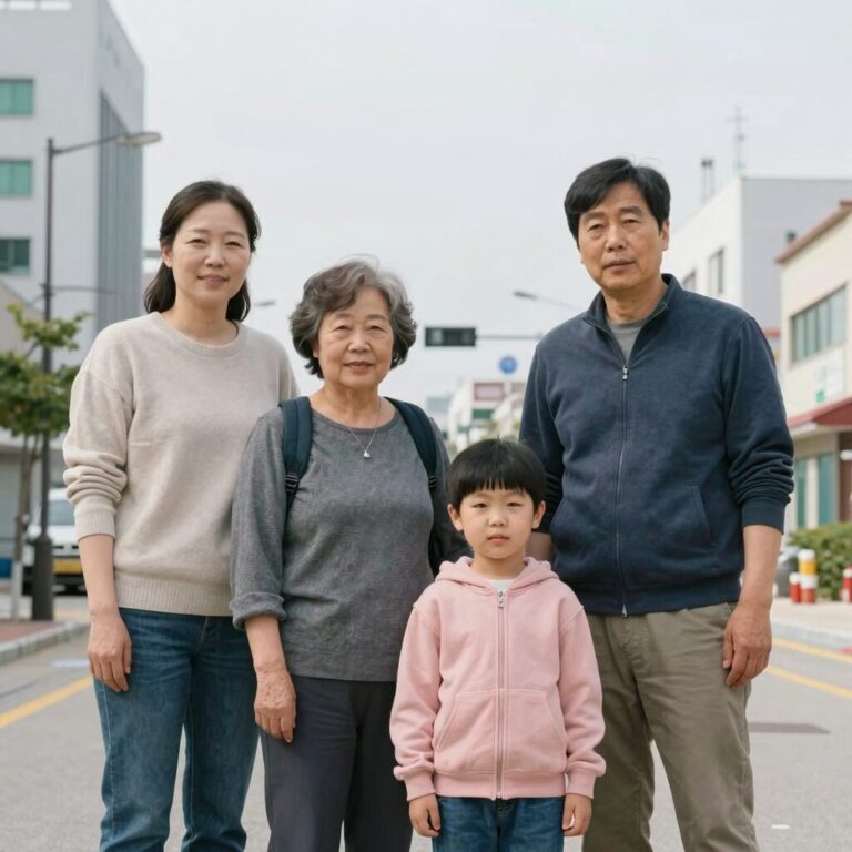가족 호칭 외당이모의 관계를 설명하는 그림