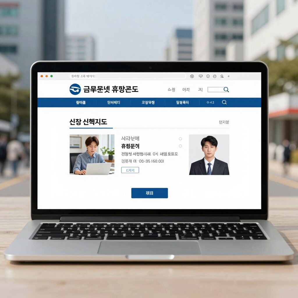 근로복지넷 휴양콘도 신청 페이지 화면