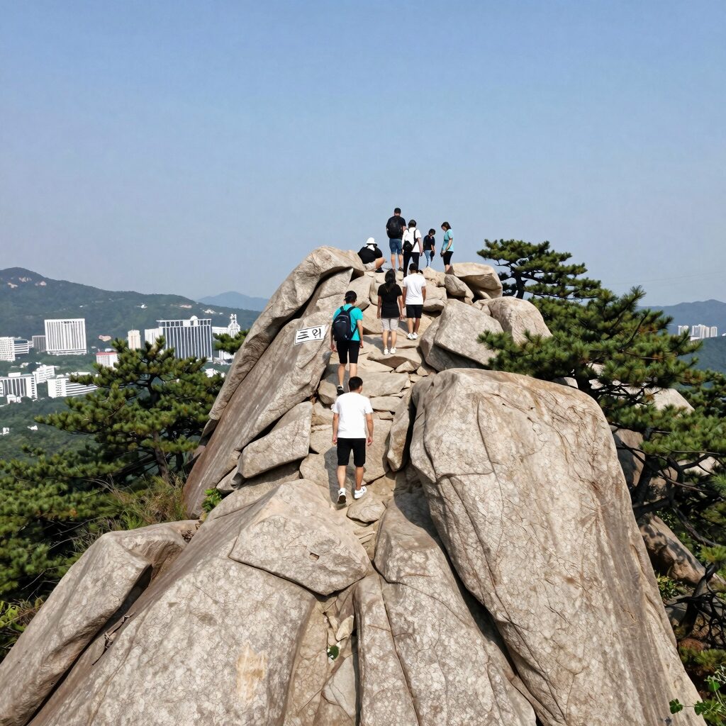 WPC 우양산 펴진 모습 자외선 차단