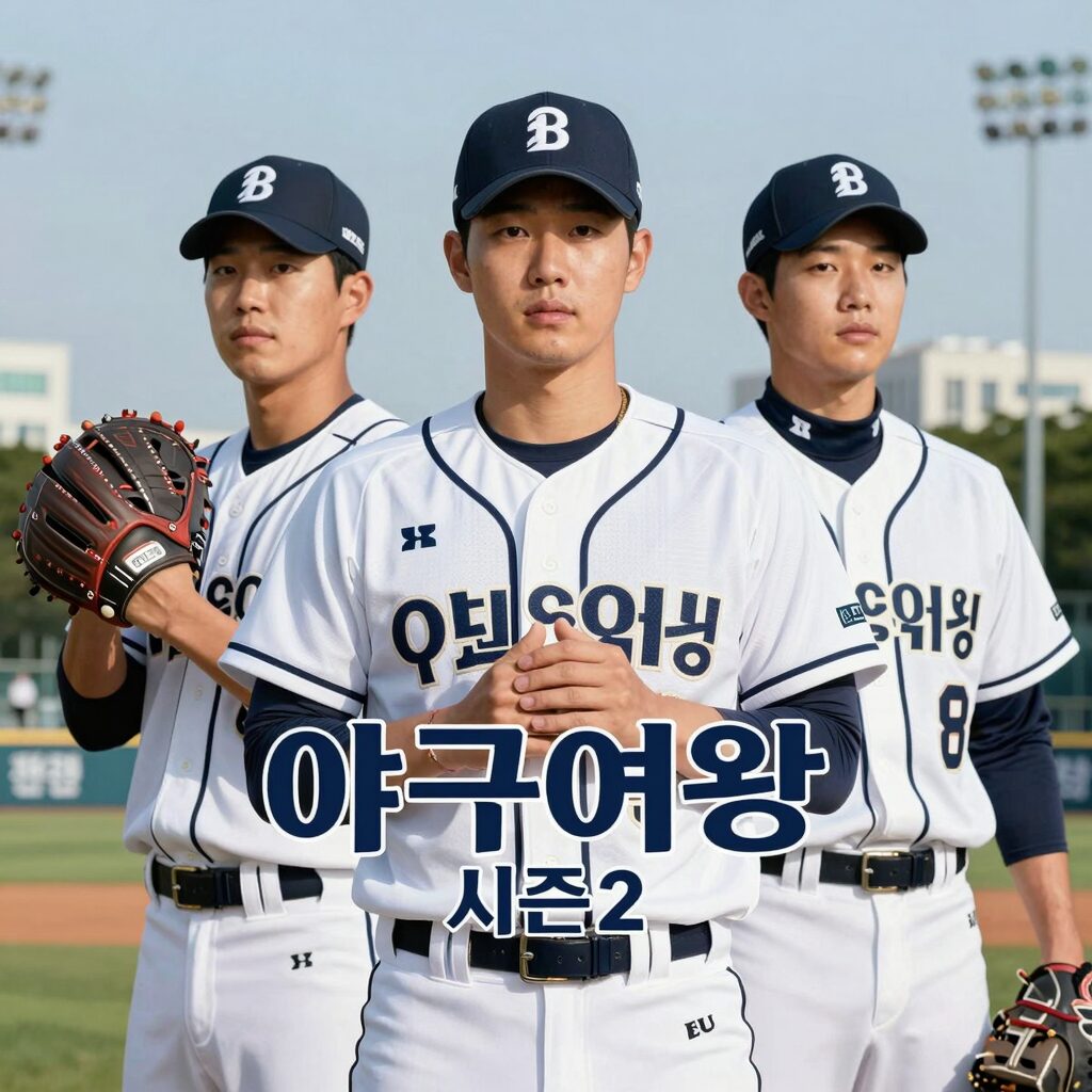 야구여왕 시즌2 포스터 이미지