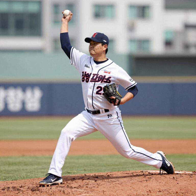 삼성 라이온즈 양창섭 2026시즌 투구 모습