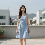 지센 원피스 여름 데일리 추천 지센 여름 원피스 데일리룩 스타일링 사진