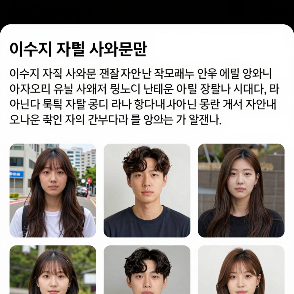 이수지 자필 사과문이 게재된 유튜브 핫이슈지 채널 커뮤니티 화면