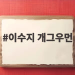 이수지 개그우먼 논란 사과문 정리 이수지 개그우먼