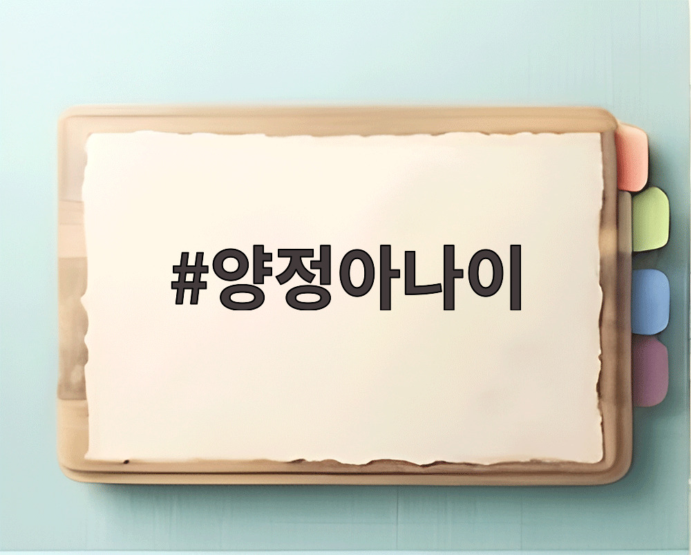 양정아나이