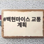 백현마이스 교통 계획