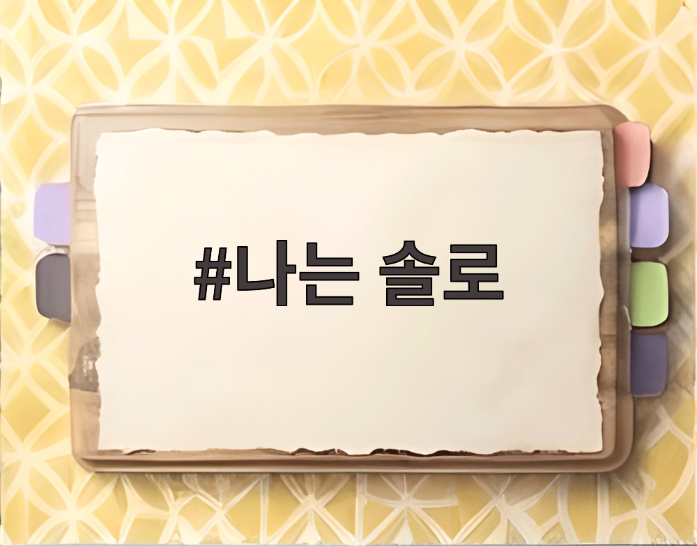 나는 솔로