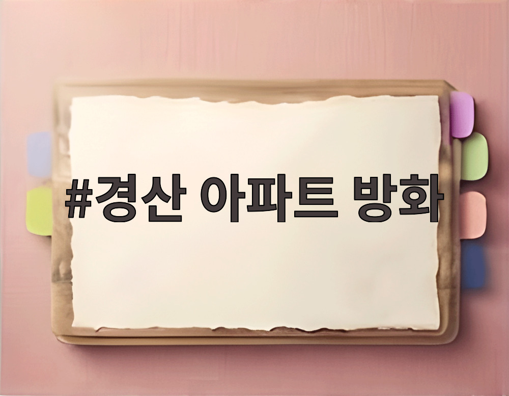 경산 아파트 방화