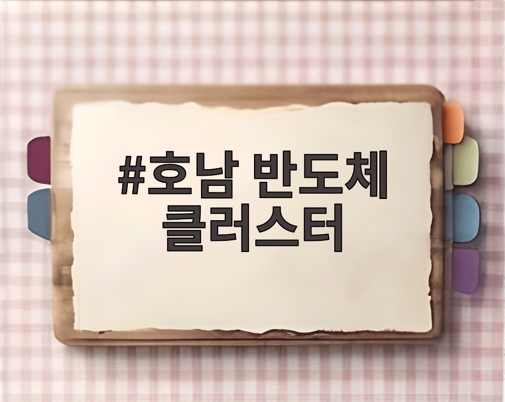 호남 반도체 클러스터 조감도