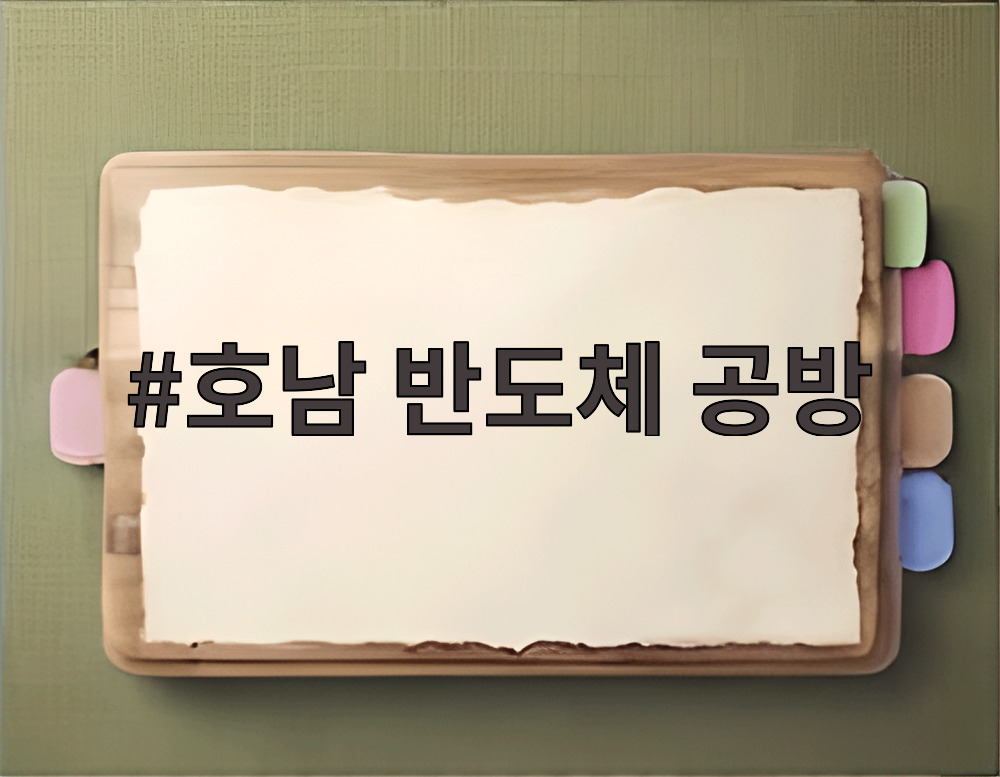 호남 반도체 공방