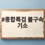 종합특검 불구속 기소