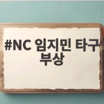NC 임지민 타구 부상 현재 상태와 복귀 전망 NC 임지민 타구 부상