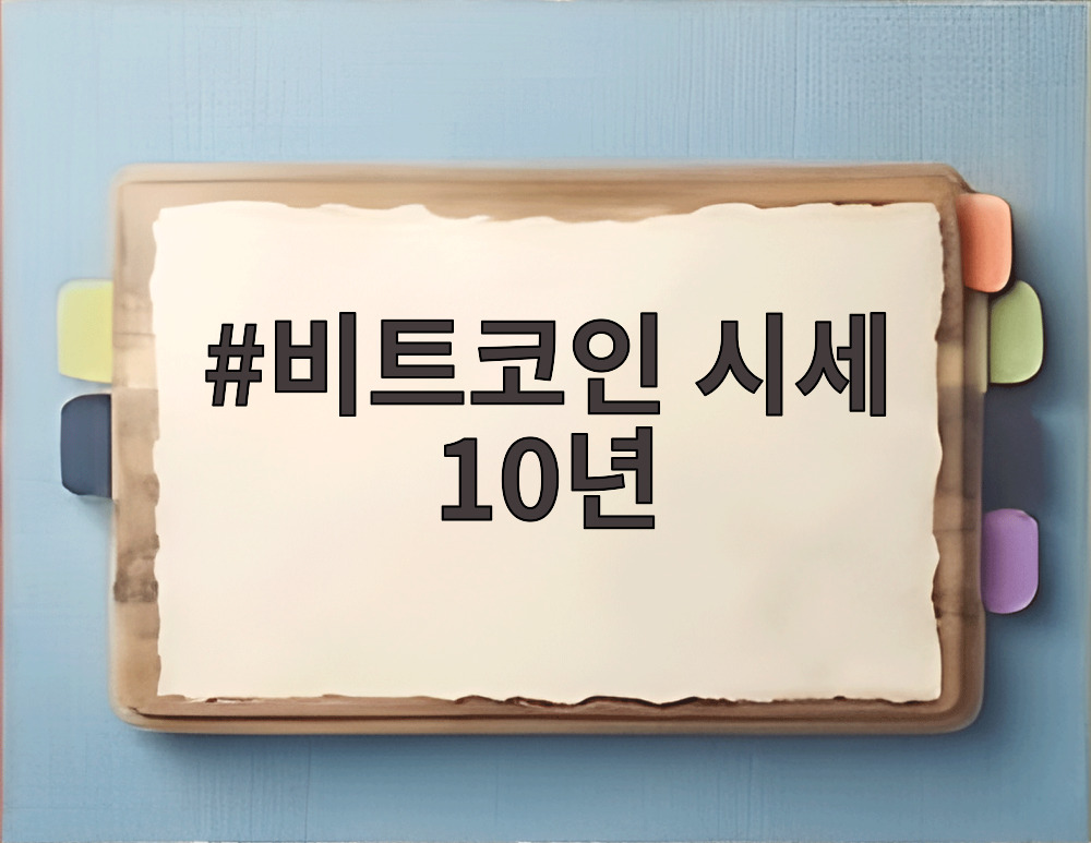 비트코인 시세 10년