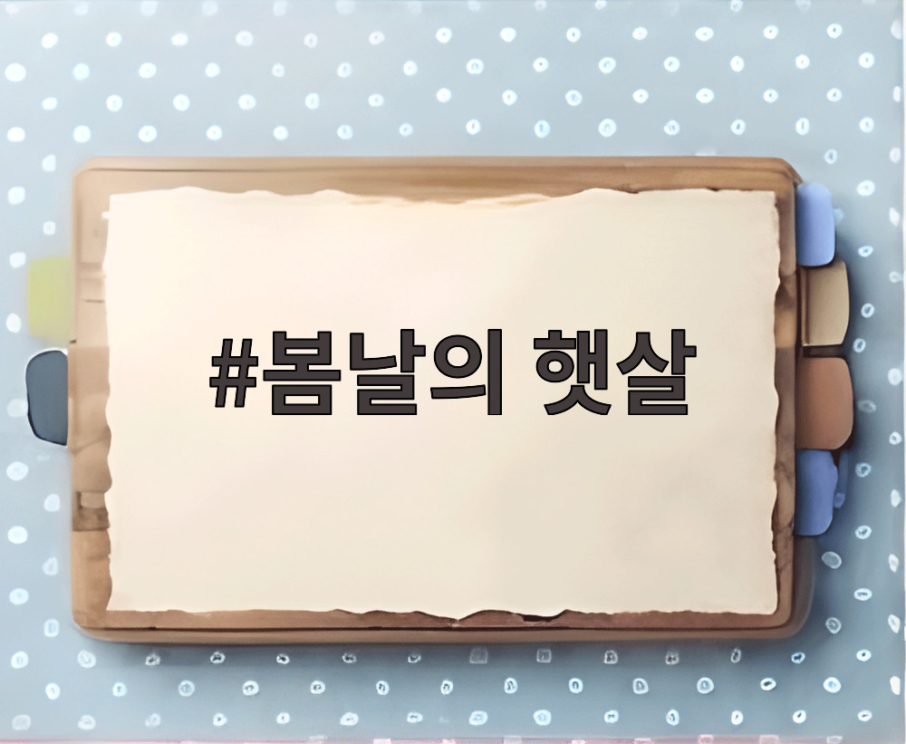 봄날의 햇살