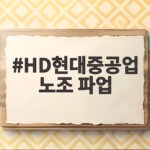 HD현대중공업 노조 파업 수순, 중노위 조정 중지 결정과 찬반투표 일정 HD현대중공업 노조 파업