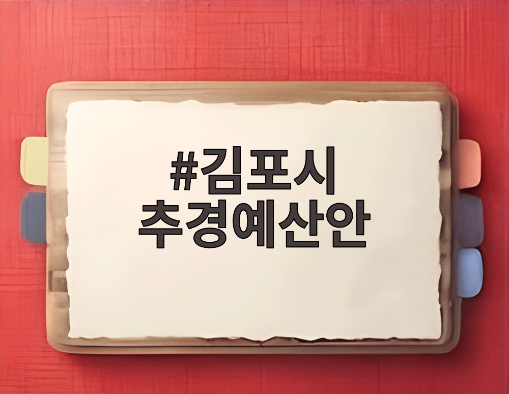김포시 추경예산안