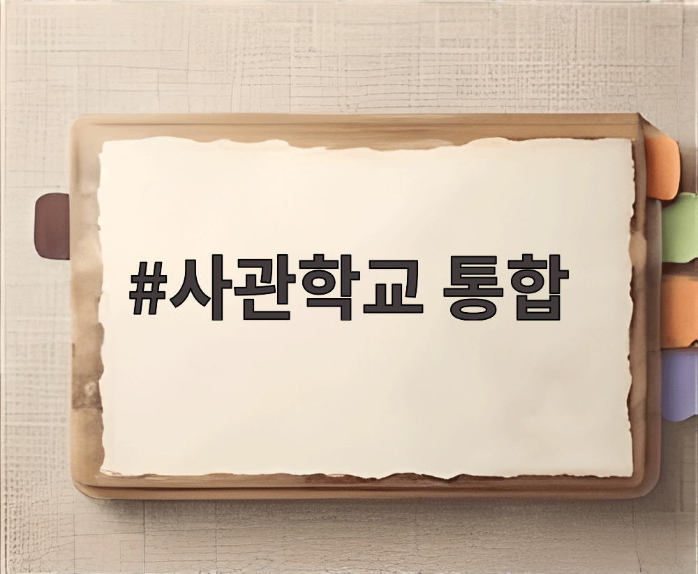 사관학교 통합