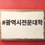 광역시 전문대학 입시 결과 분석과 지원 전략 광역시전문대학