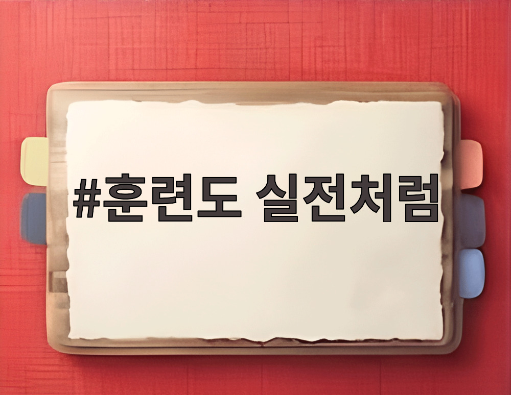 훈련도 실전처럼
