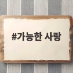 가능한 사랑