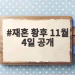 재혼 황후 11월 4일 공개 확정, 기대되는 황실 로맨스 재혼 황후 11월 4일 공개