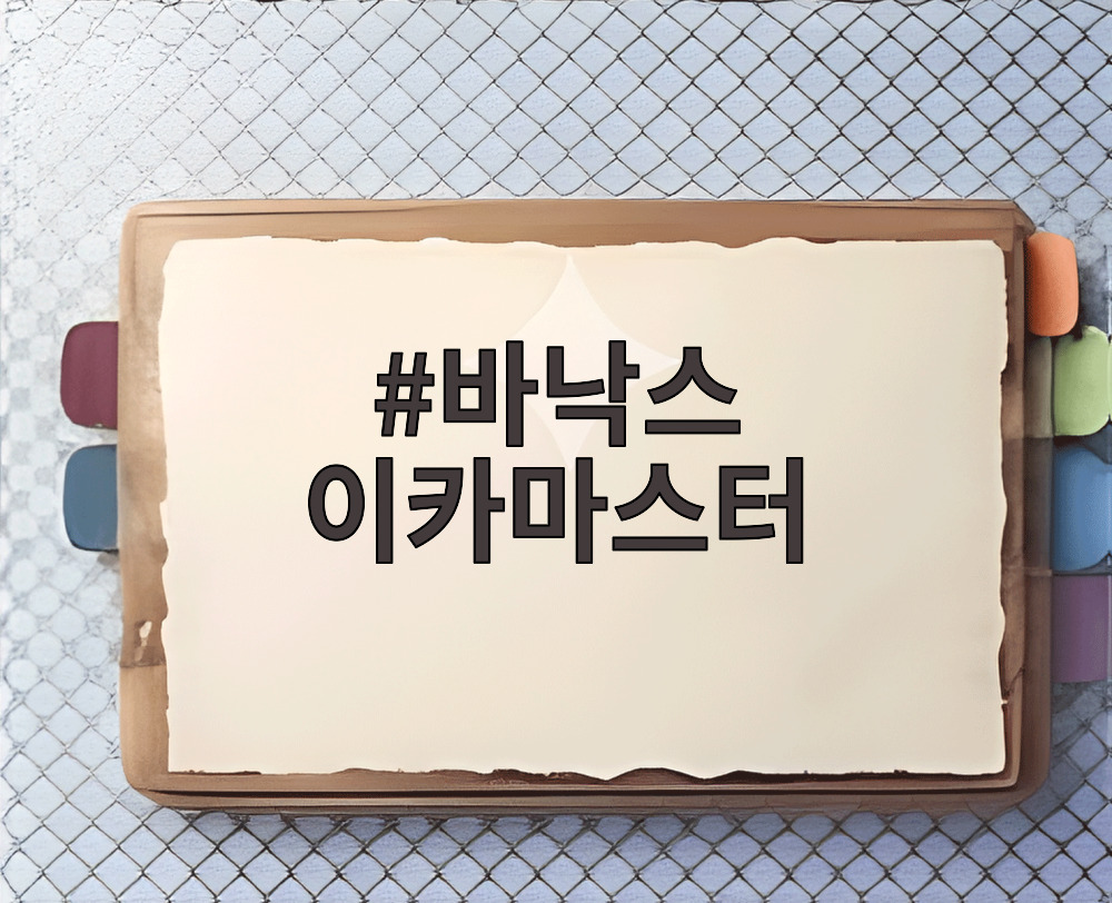 바낙스 이카마스터