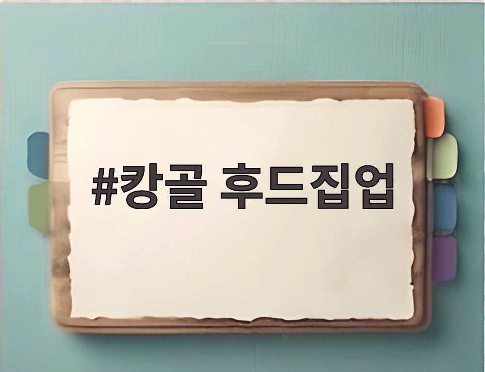 캉골 후드집업