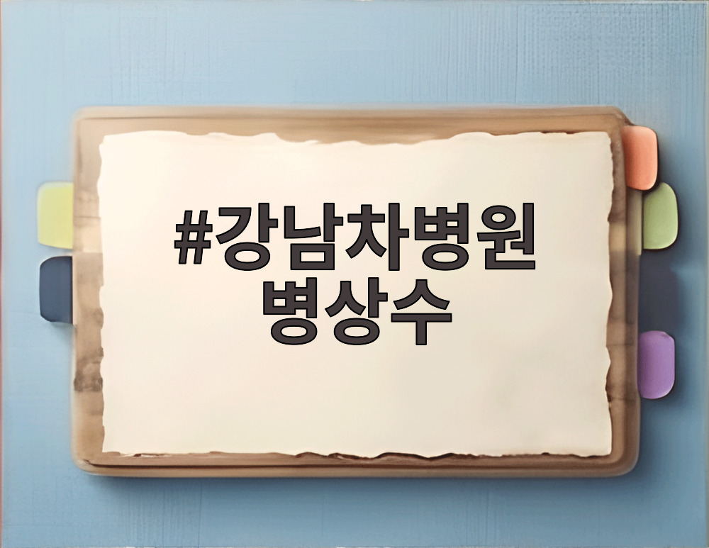 강남차병원 병상수