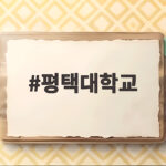 2027 평택대 수시 지원 전략 합격선 정리 평택대학교