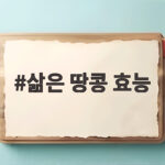 삶은 땅콩 효능부터 보관법까지 총정리 삶은 땅콩 효능