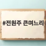전원주 큰며느리 발언 논란 며느리와 시어머니 사이 갈등 해결은 전원주 큰며느리