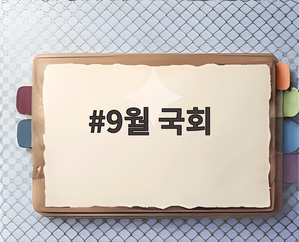 9월 국회