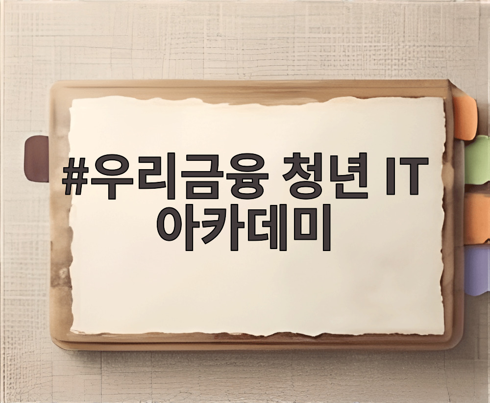 우리금융 청년 IT 아카데미
