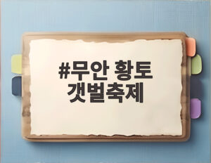 무안 황토 갯벌축제