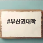 부산권대학 순위와 입시 전략 한눈에 보기 부산권대학