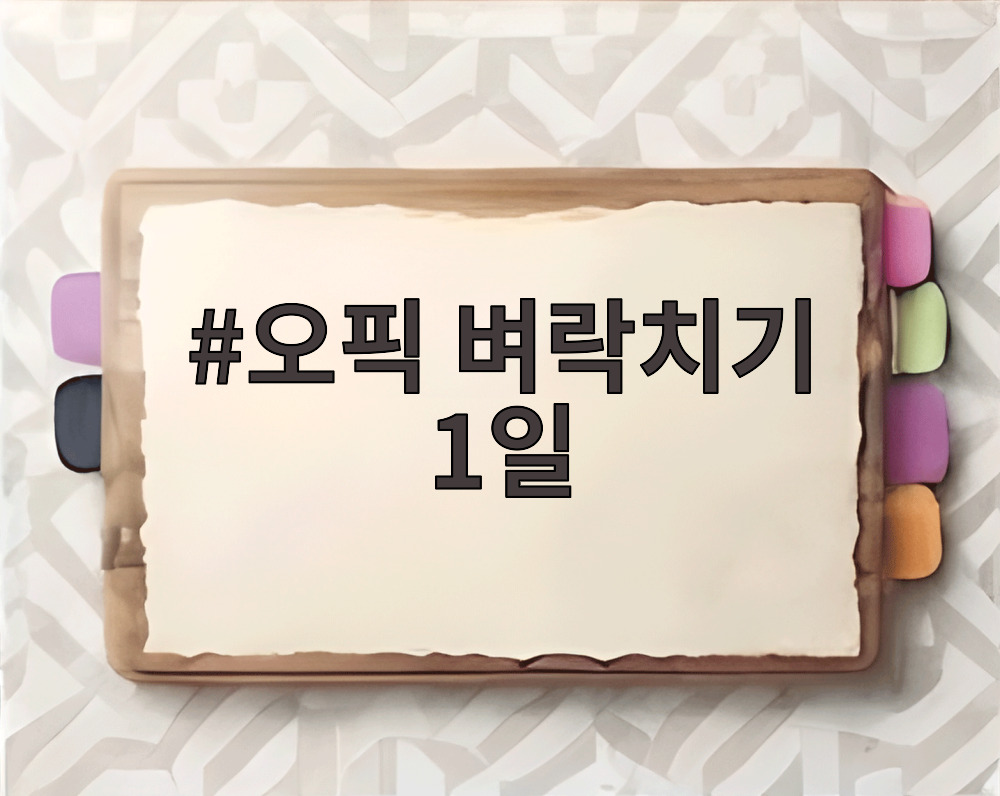 오픽 벼락치기 1일