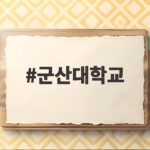 군산대학교 2027 수시 등급과 취업 유망 학과 군산대학교