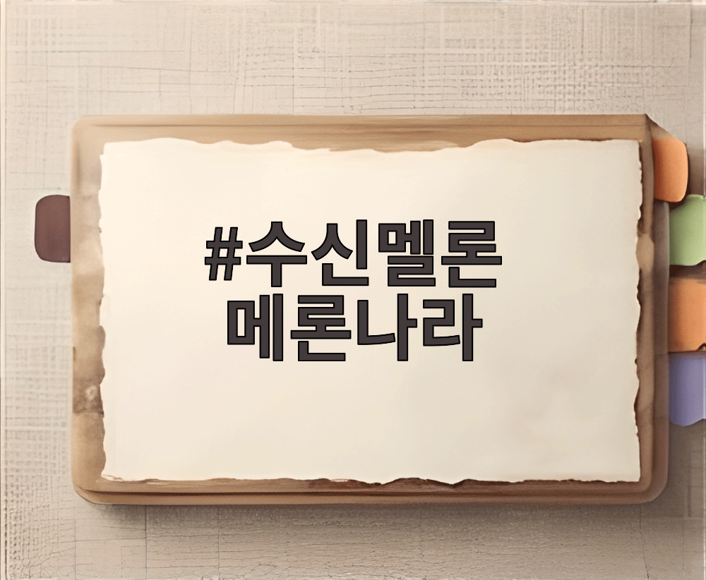 수신멜론 메론나라