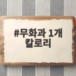 무화과 1개 칼로리와 하루 적정 섭취량 무화과 1개 칼로리