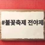 불꽃축제 전야제 일정 명당 안전 관람 정보 불꽃축제 전야제