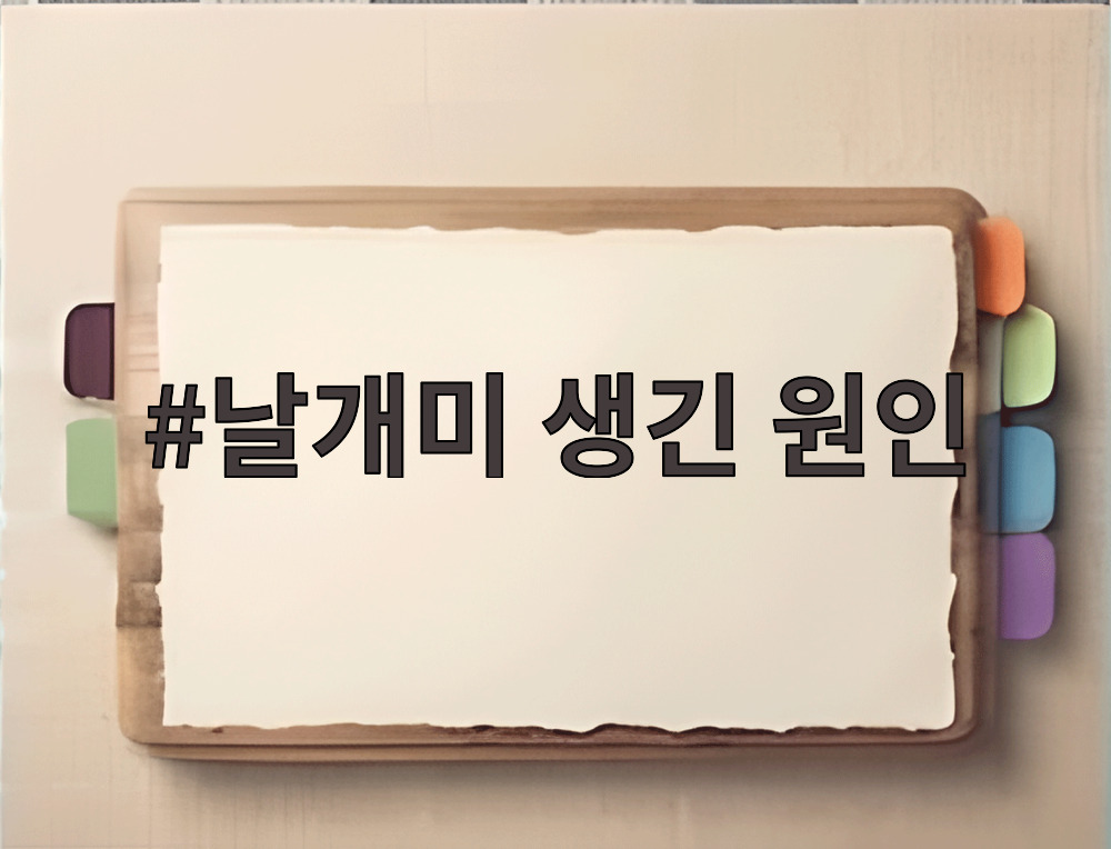 날개미 생긴 원인