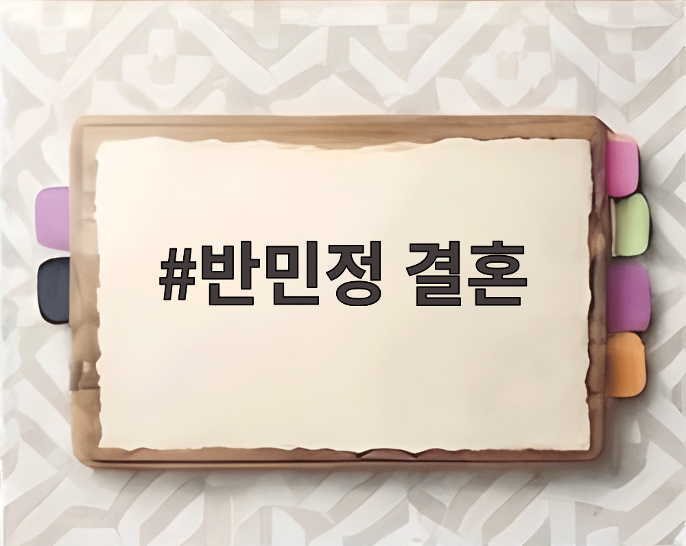 반민정 결혼