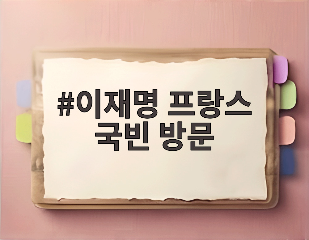 이재명 프랑스 국빈 방문