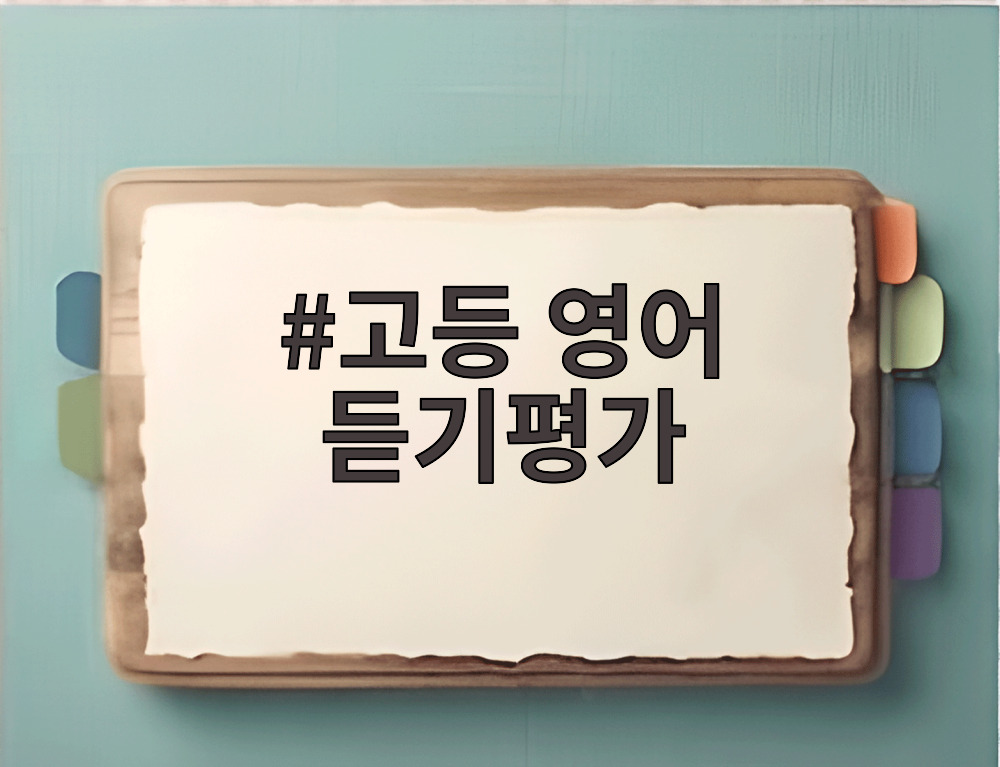 고등 영어 듣기평가