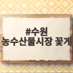 수원 농수산물시장 꽃게 제철 가격 비교 수원 농수산물시장 꽃게
