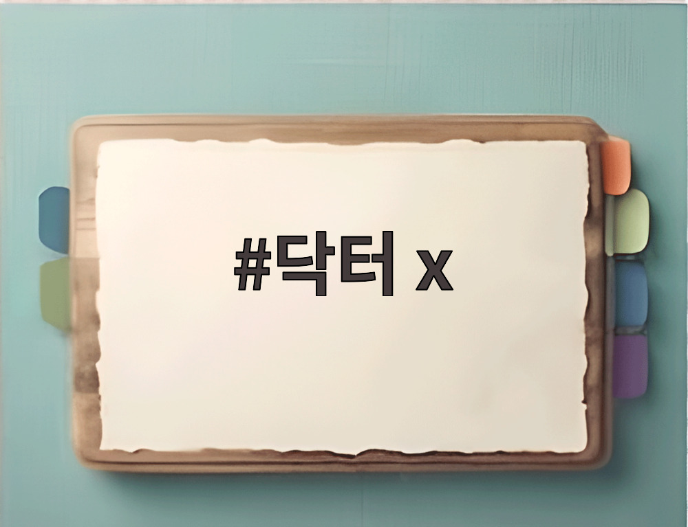 닥터 x
