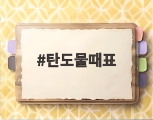 탄도물때표
